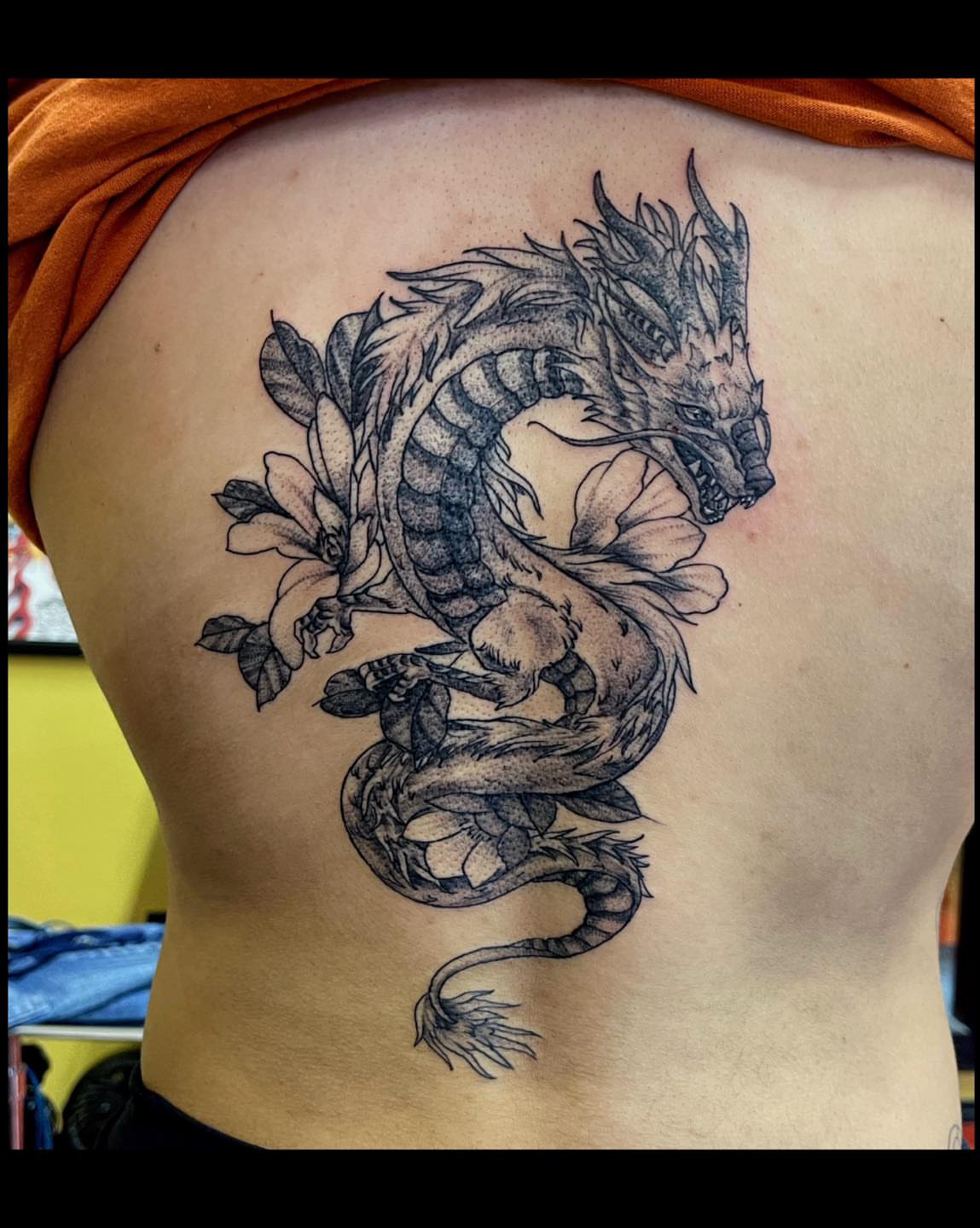Tattoo by @famous77 — black_and_grey, realism