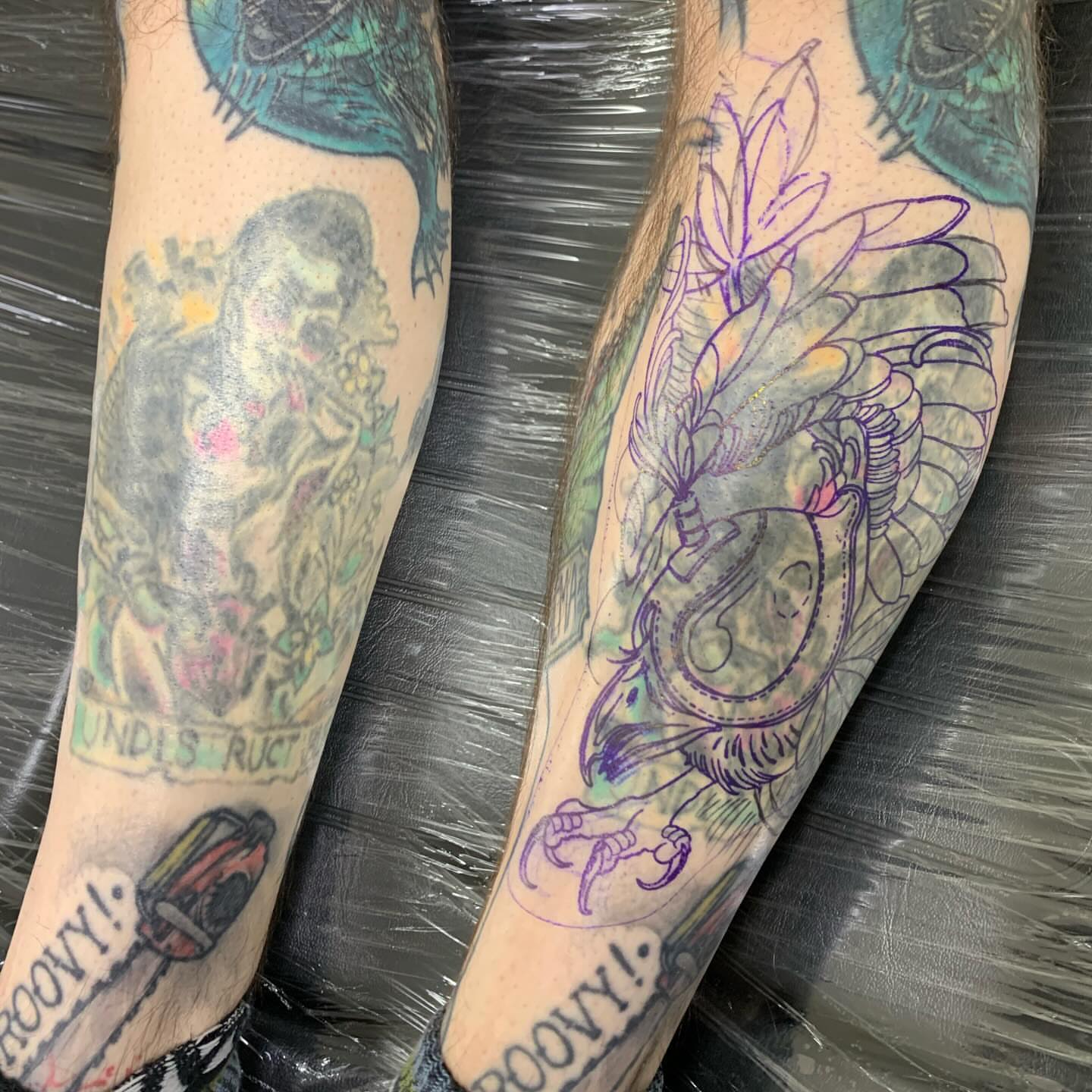Tattoo by @andifitztattoo — new_school, illustrative