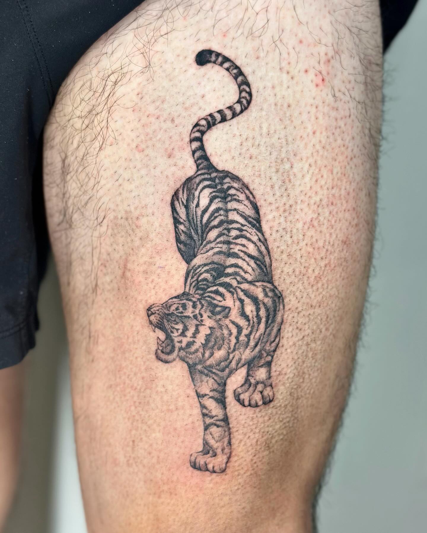 Tattoo by @t.ffanystudio โ black_and_grey