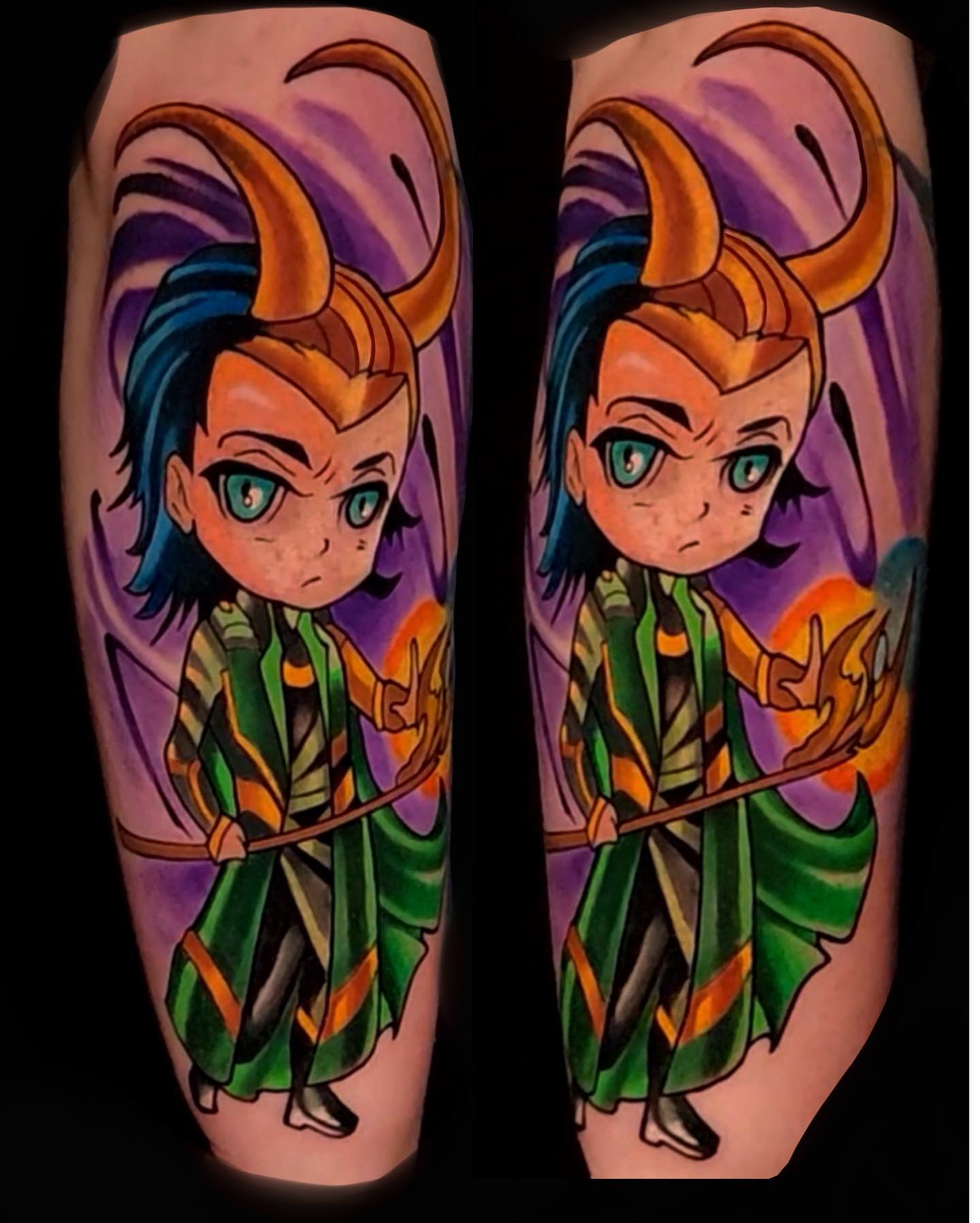 Tattoo by @jackjrmora — anime