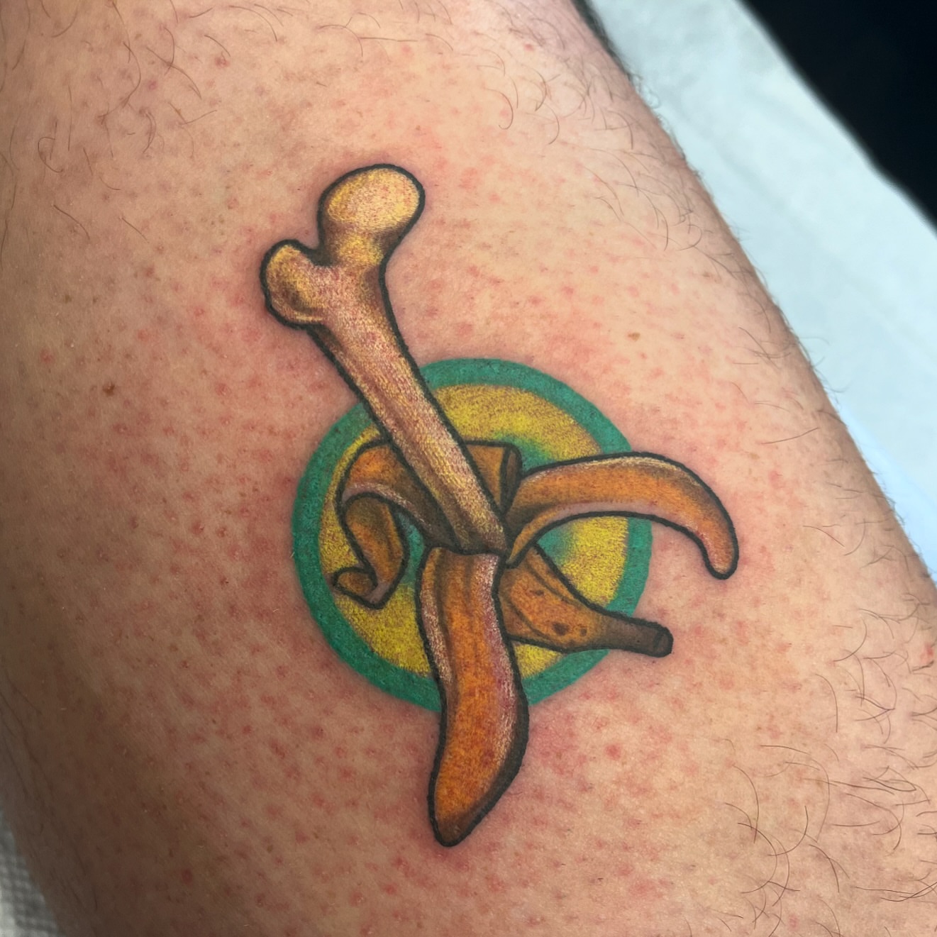 Tattoo by @fearlessfoxes — dotwork