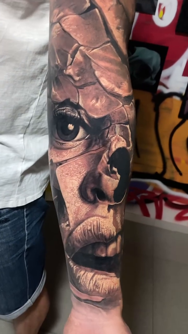 Tattoo by @nikolaymertsalov — realism, dark_realism