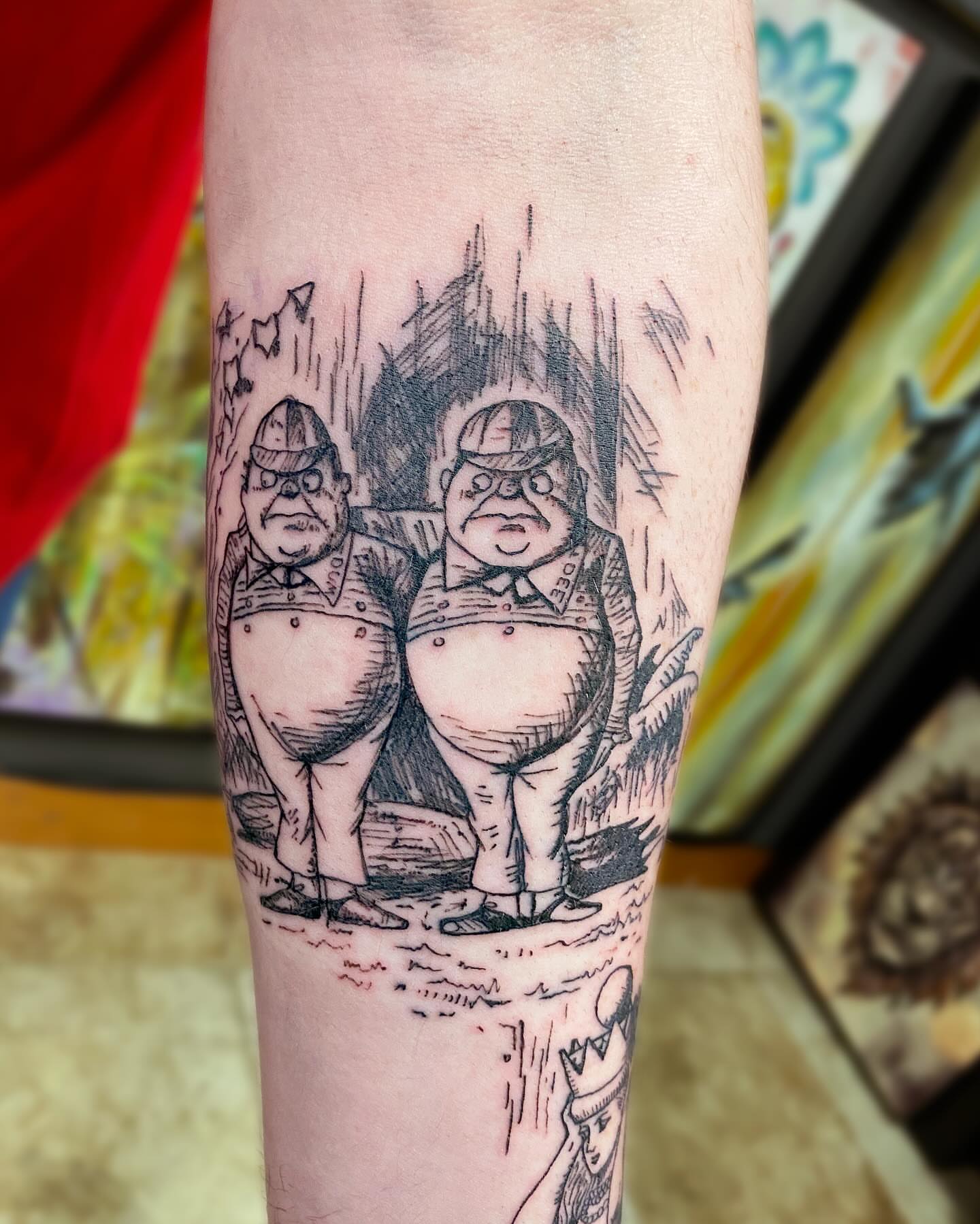 Tattoo by @milesbrowne — black_and_grey