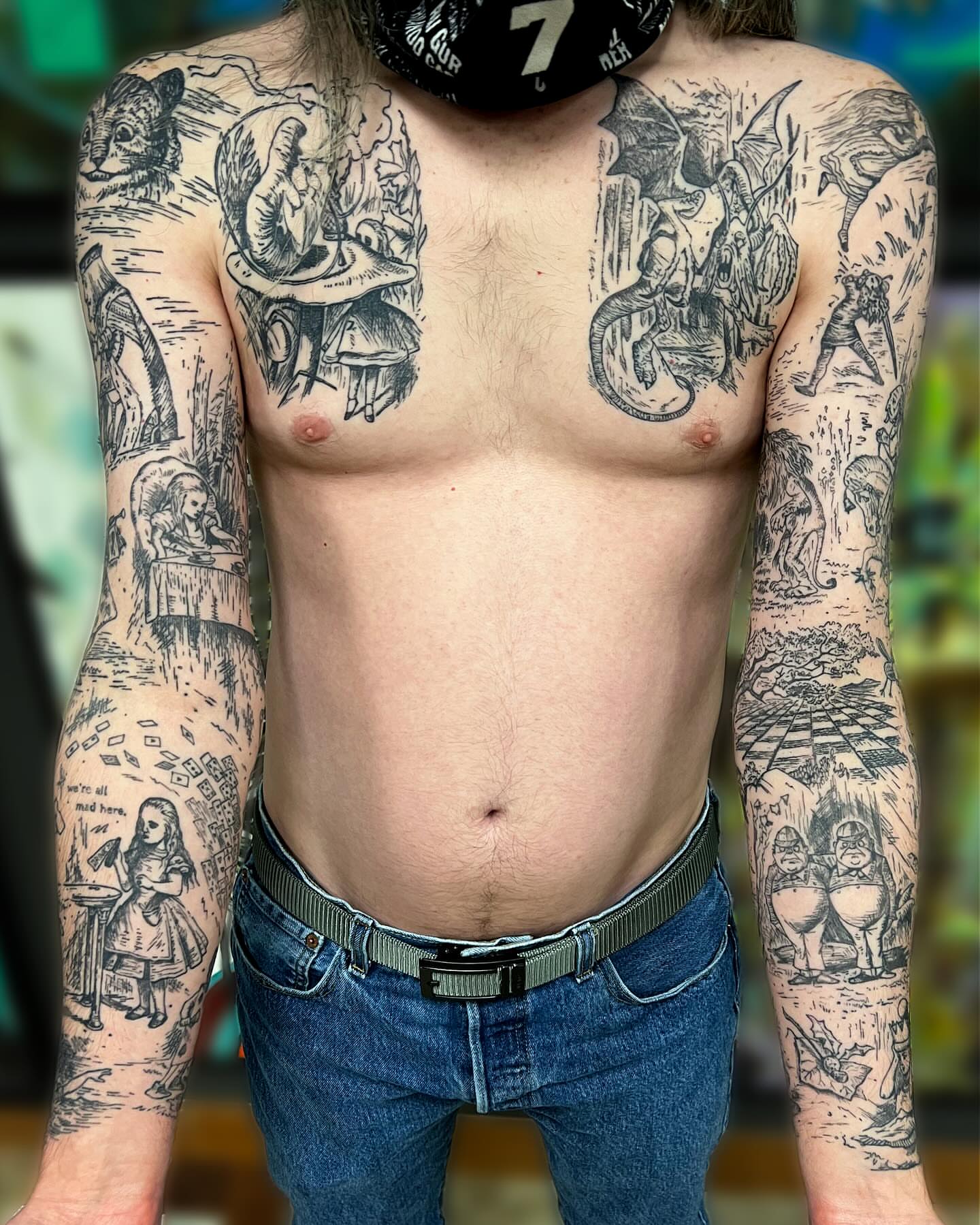 Tattoo by @milesbrowne — black_and_grey