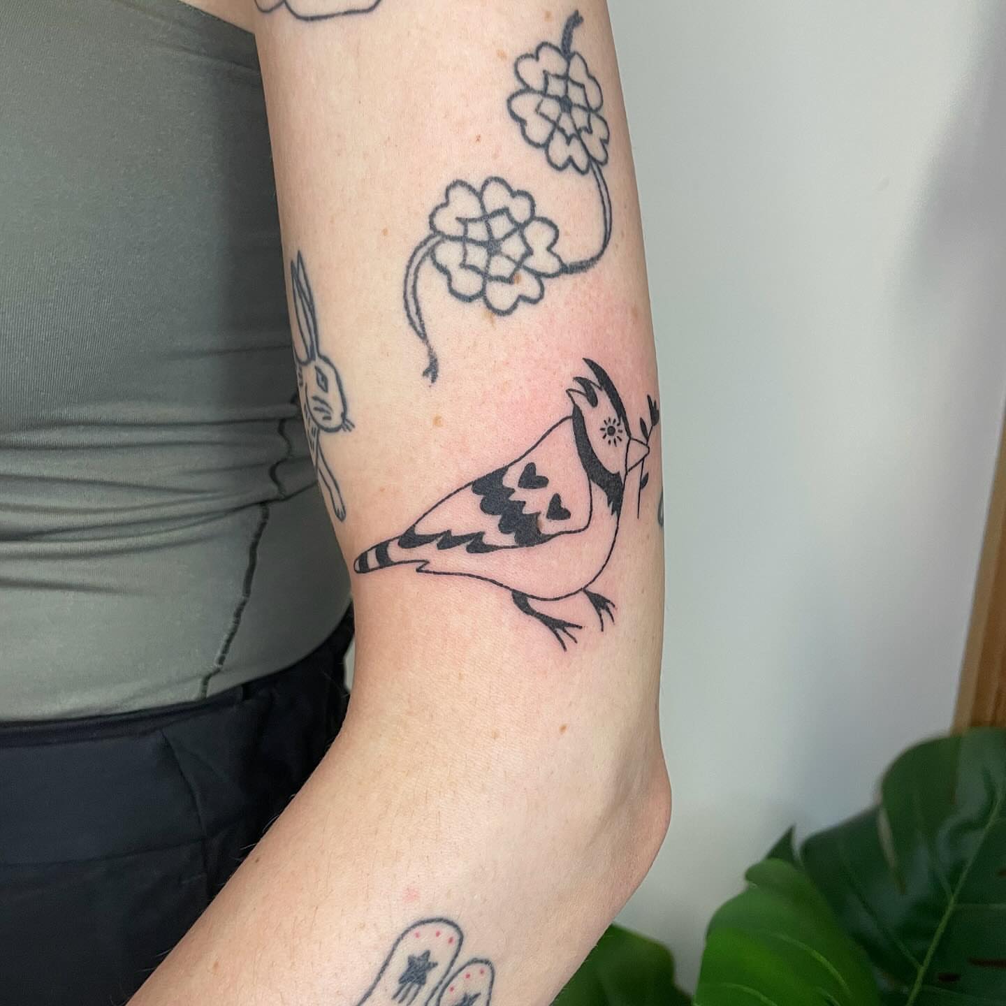 Tattoo by @hocuspokus_ — black_and_grey