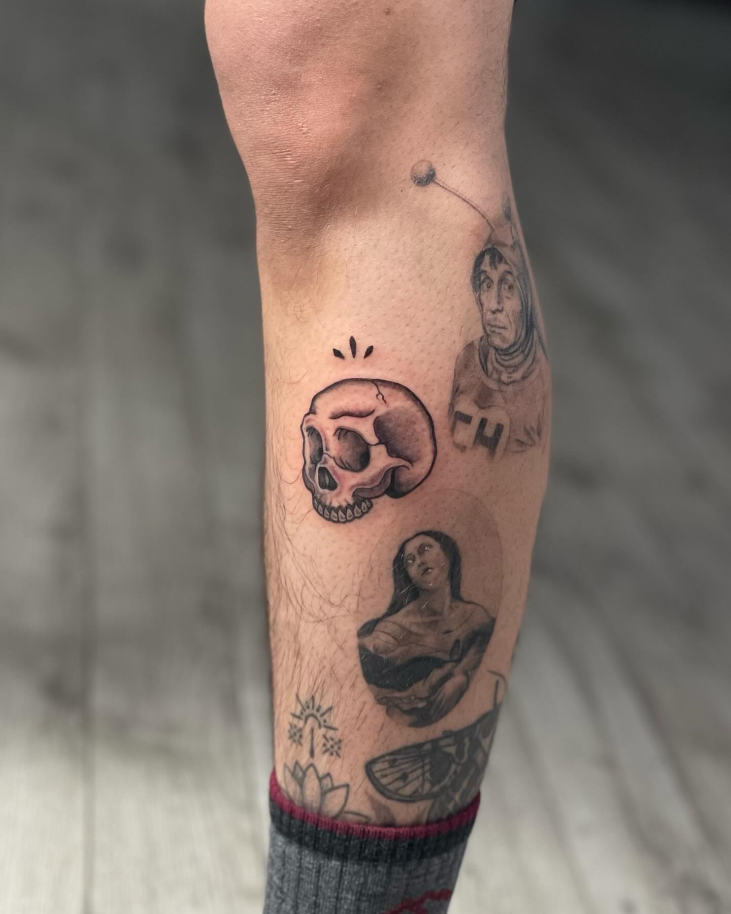 Tattoo by J. Arturo Laparra, San Diego, CA