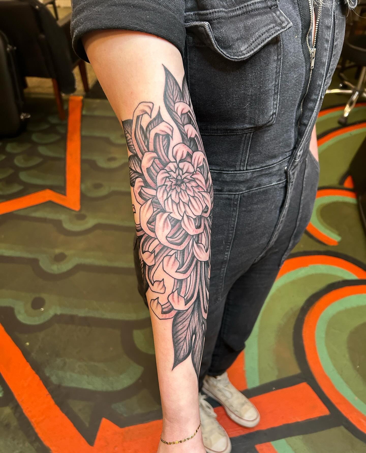 Tattoo by @samperrytattoos โ black_and_grey