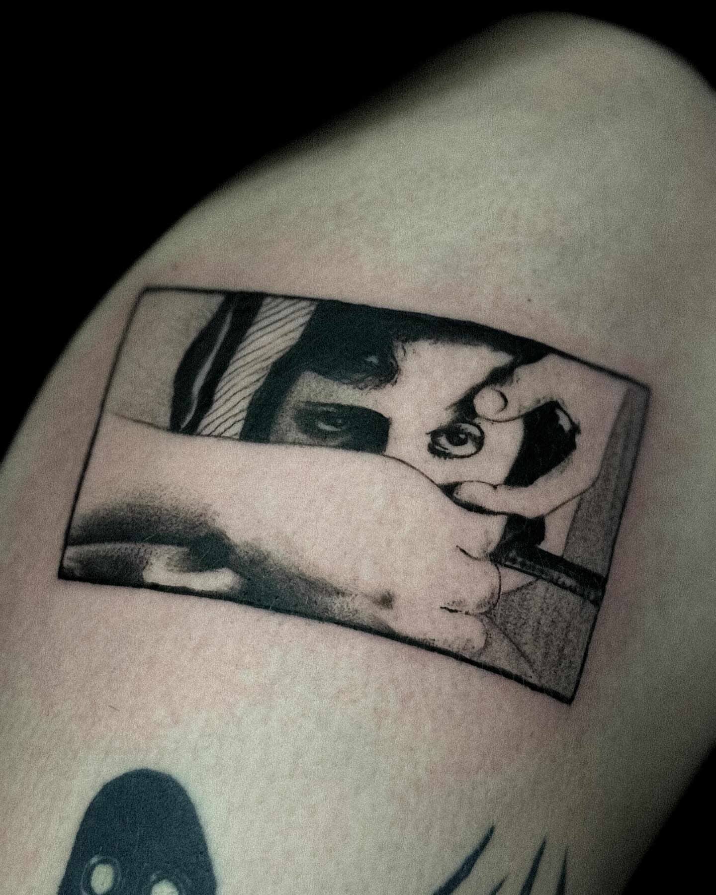 Tattoo by @web4tt — black_and_grey, realism
