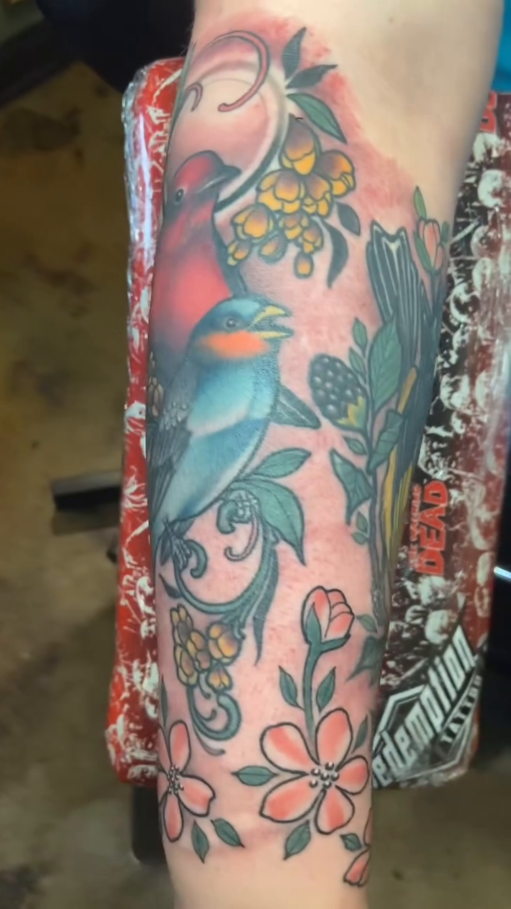 Tattoo by @dorroughtattooer — neo_traditional, japanese_irezumi