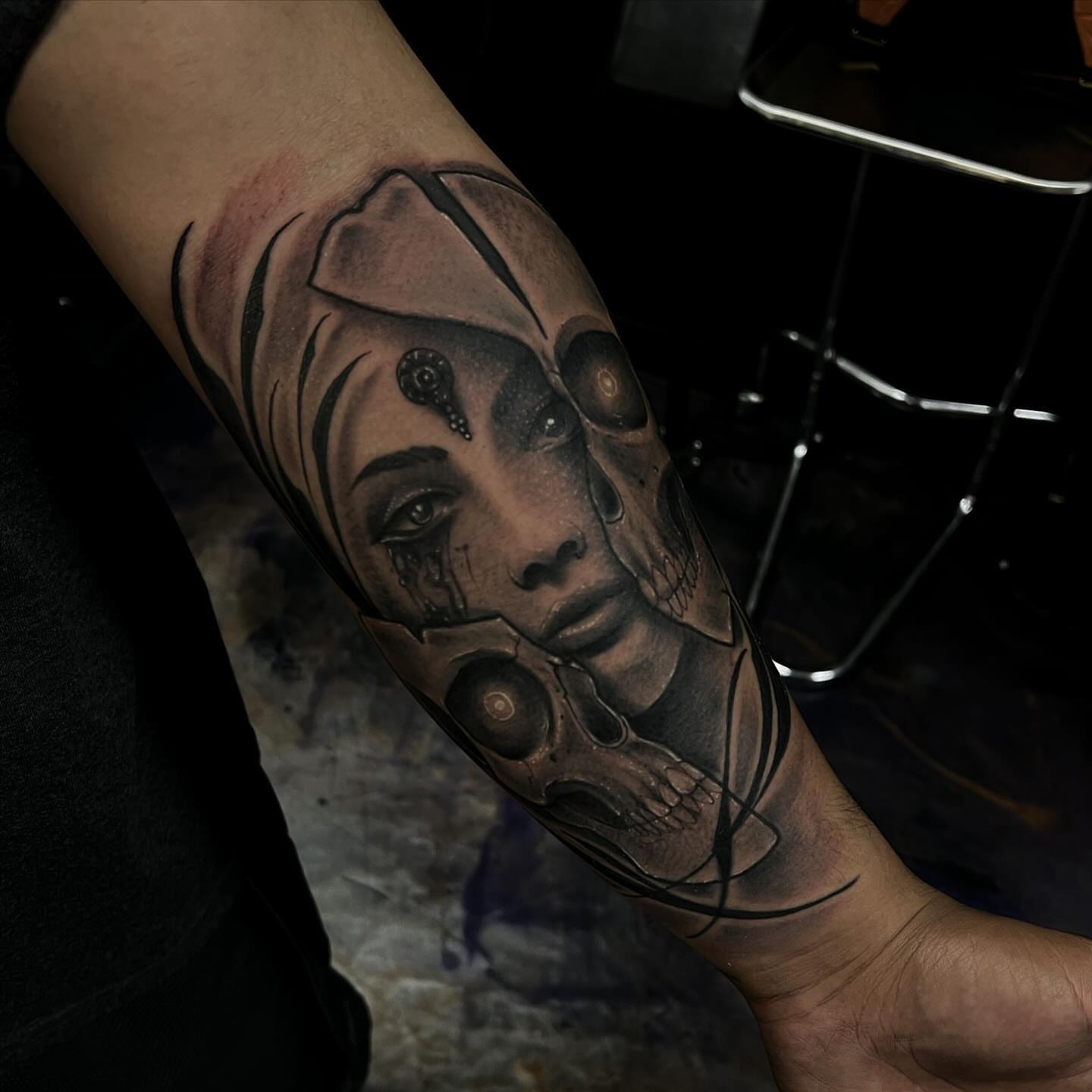 Tattoo by @_keags_the_meags_tattoos_ — dark_realism, realism