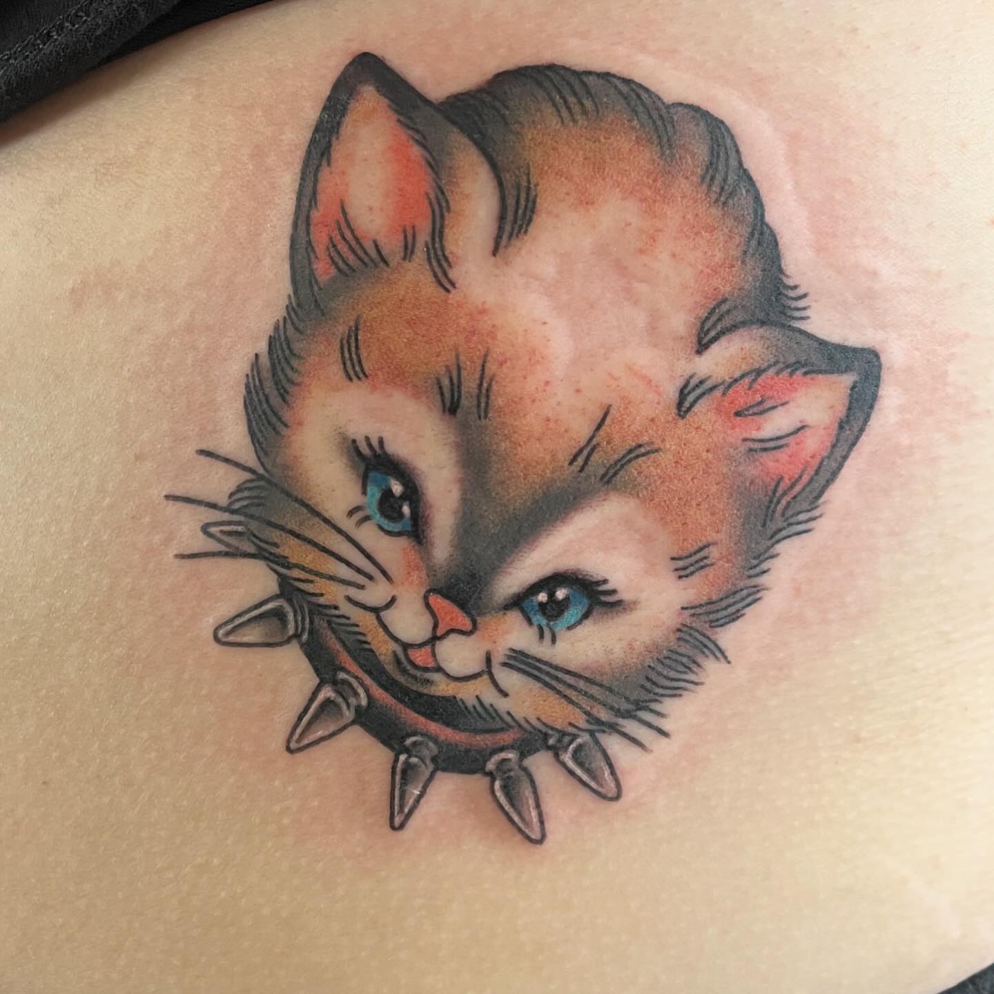 Tattoo by @fearlessfoxes — american_traditional