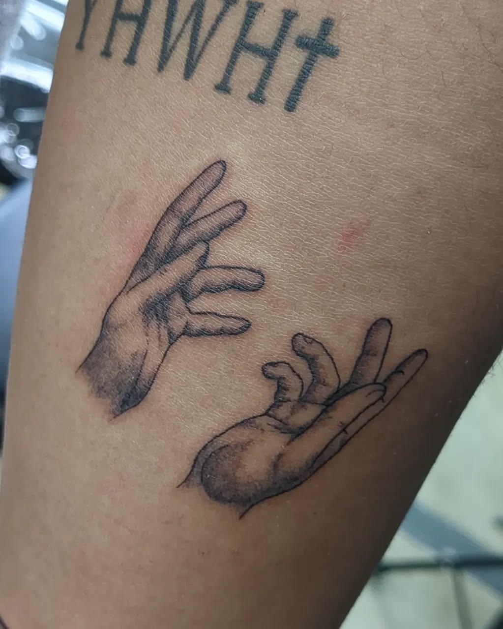 Tattoo by @seth.opotamus β realism, black_and_grey