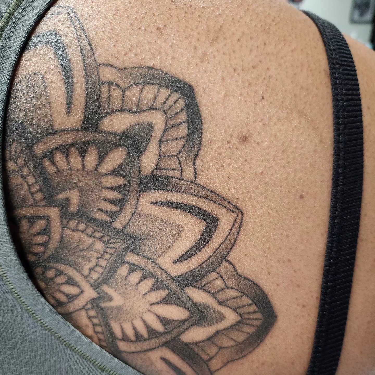 Tattoo by @ryanwiebusch_tattoo — geometric