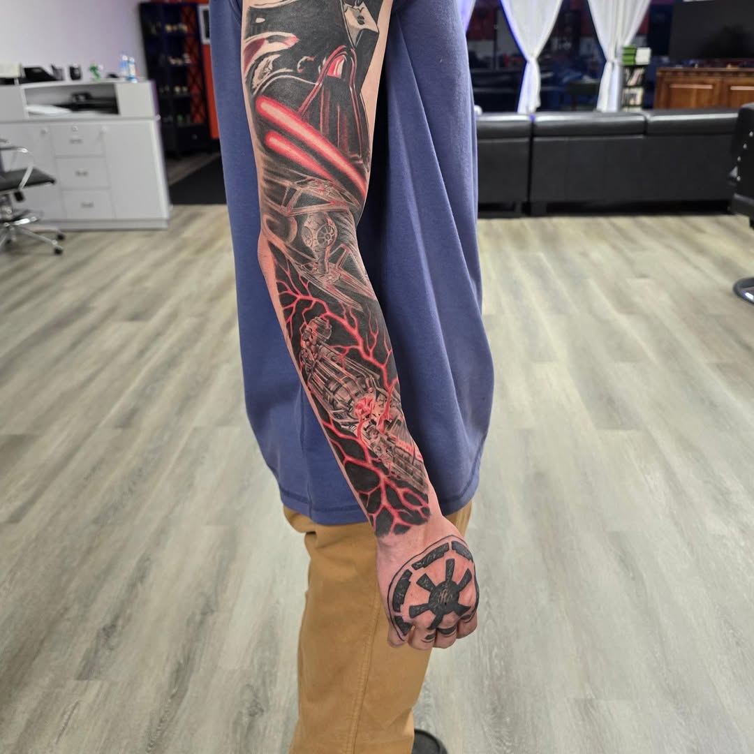 Tattoo by @karmakazeturtle — realism, black_and_grey