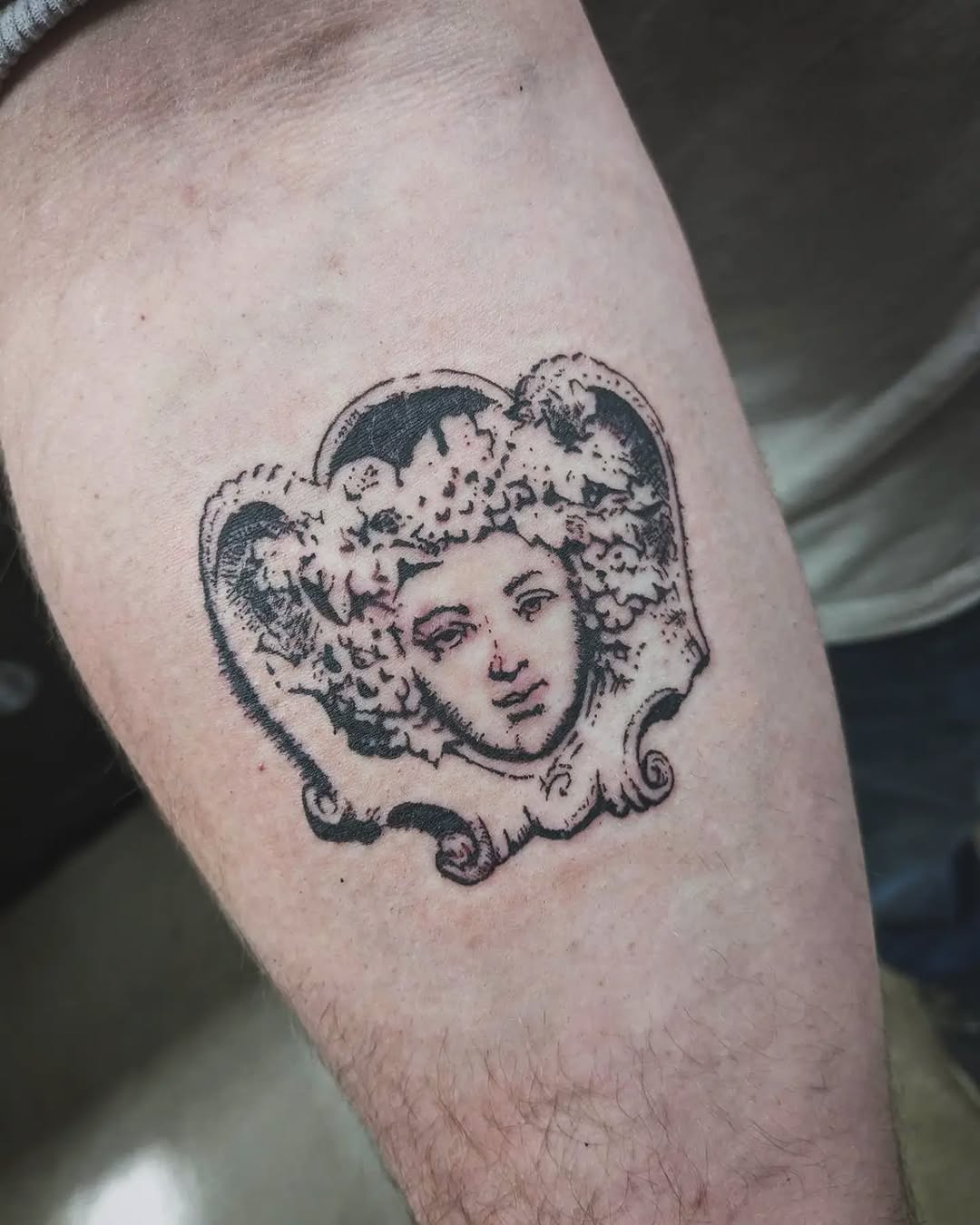 Tattoo by @seth.opotamus β black_and_grey, realism