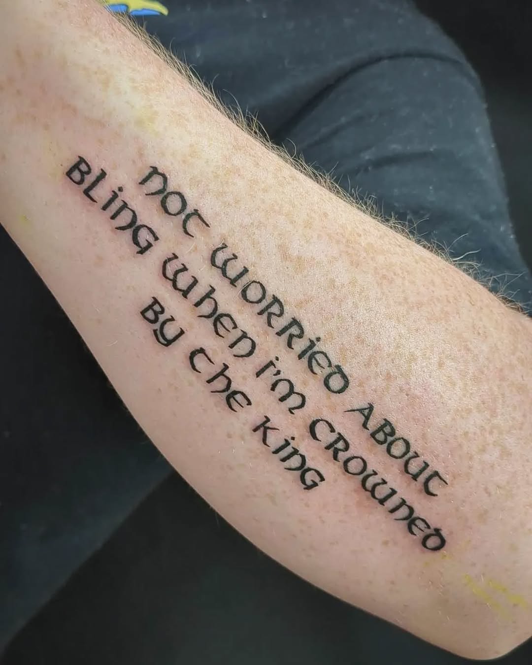 Tattoo by @seth.opotamus β lettering_script