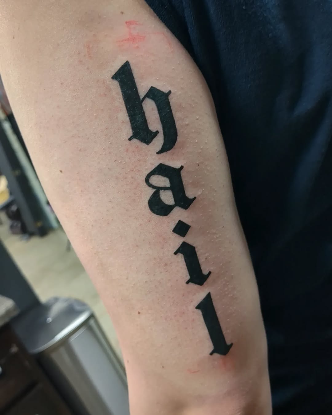 Tattoo by @seth.opotamus β lettering_script