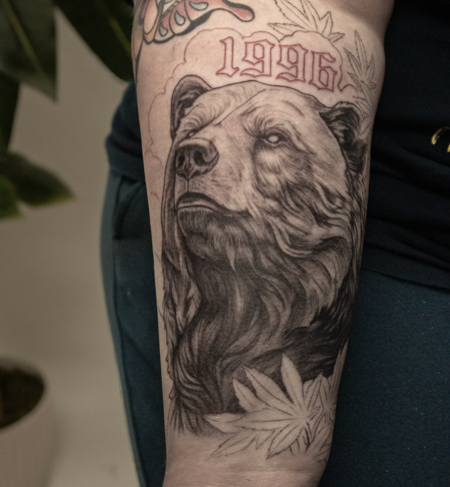 Bear realism tattoo on the forearm by James Hix - Tattoo Artist, Fort Worth, Texas