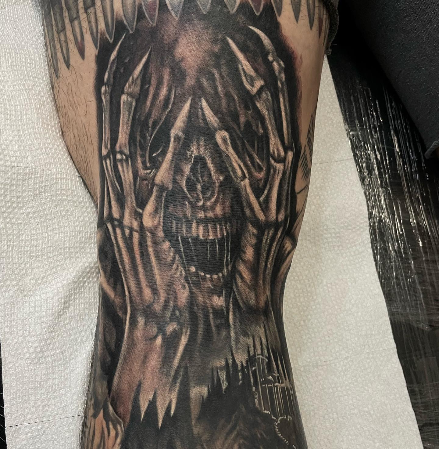 Tattoo by @payaso187 — dark_realism