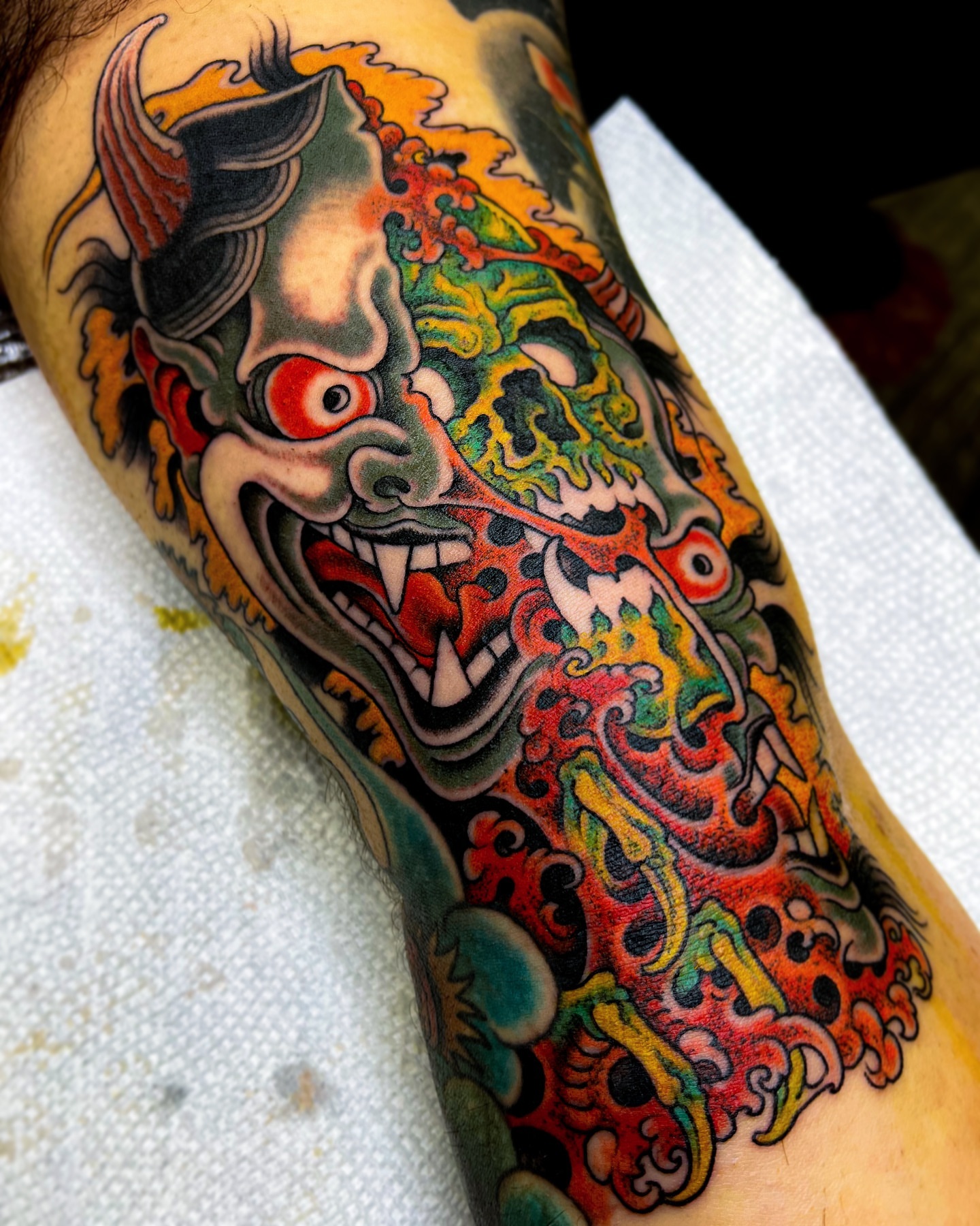 Tattoo by @alton_sides — japanese_irezumi
