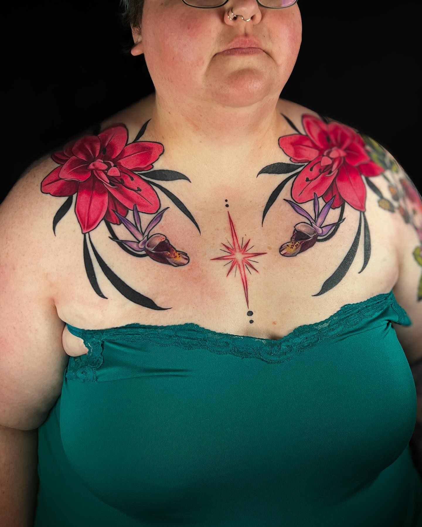 Tattoo by @xandria.tattoos β american_traditional, dotwork