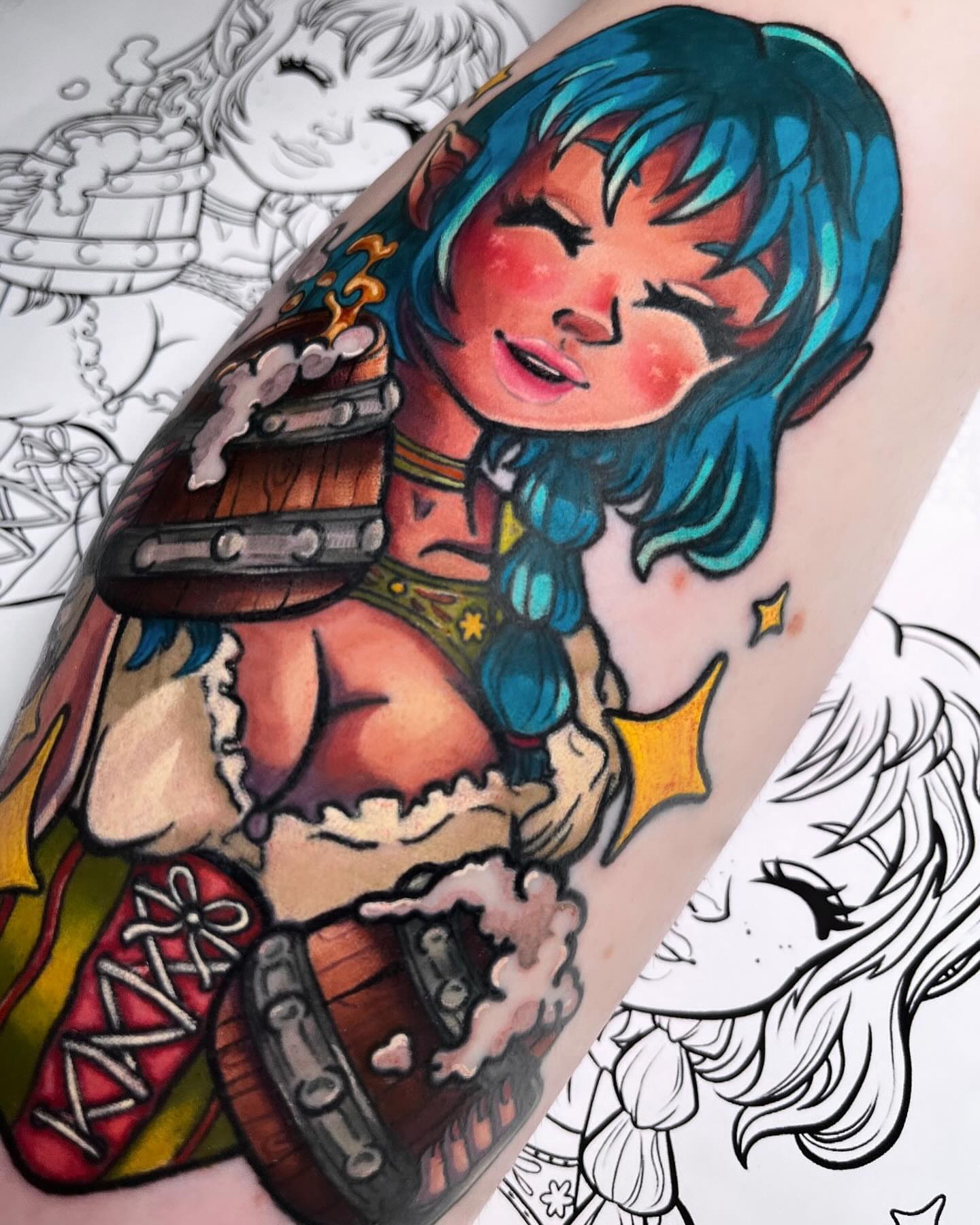 Tattoo by @beccalynntattoo — american_traditional