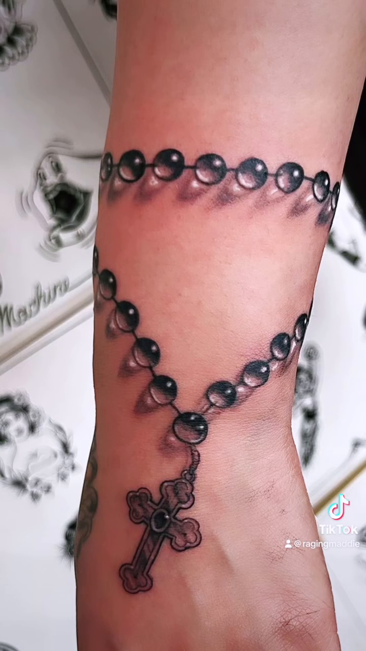 Tattoo by @ragingmaddie — black_and_grey, realism