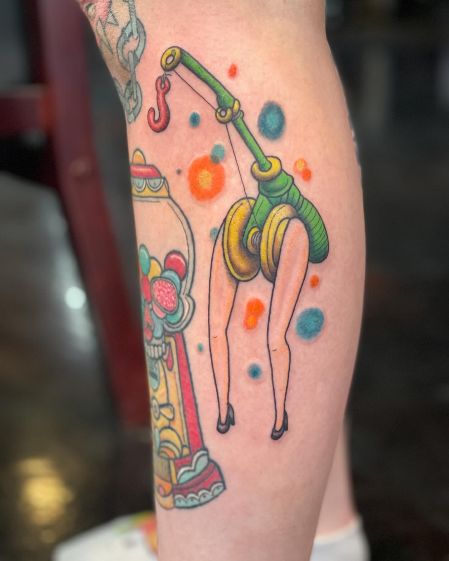Tattoo by @alandapanda — trash_polka