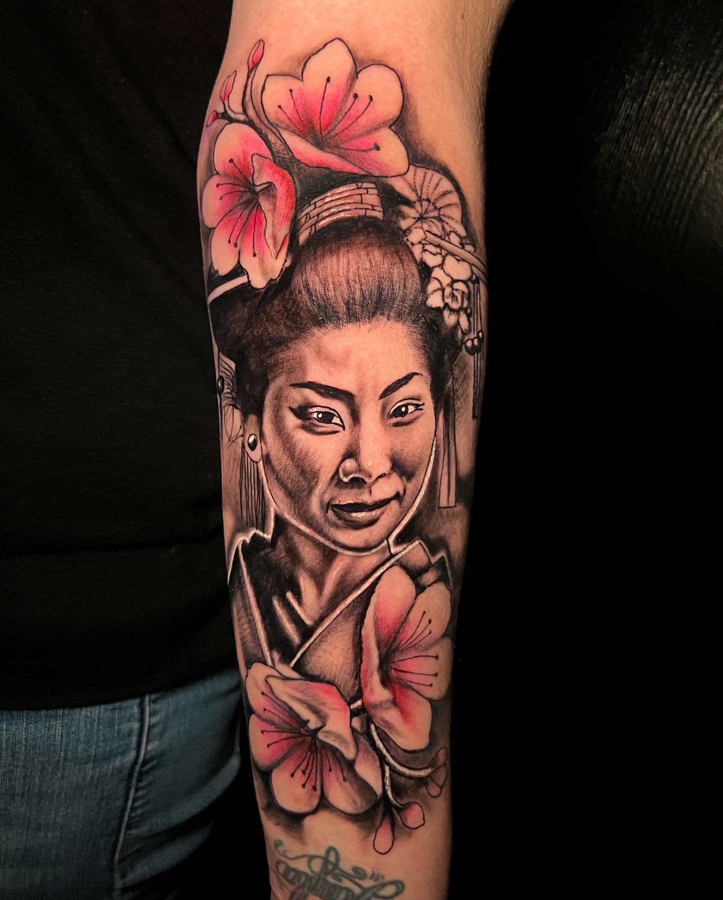 Tattoo by @burkes.body.graphic — japanese_irezumi, realism