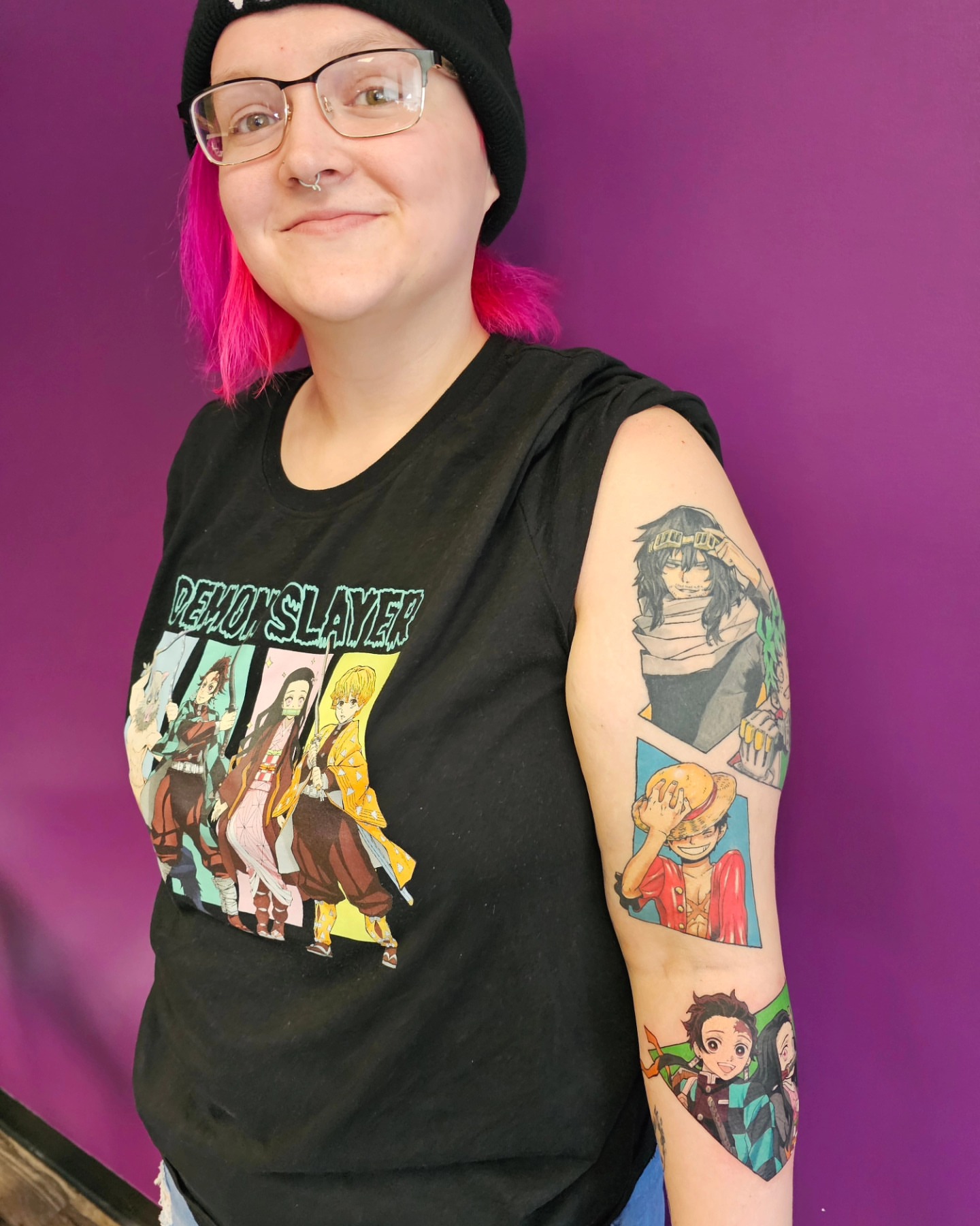 Tattoo by @tatoutofhell โ anime