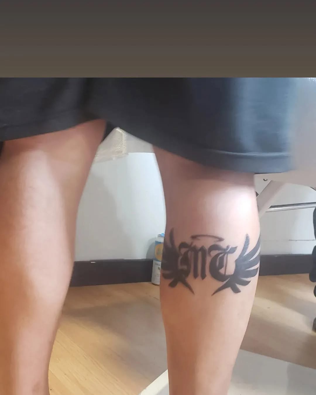 Tattoo by @jamesdamoreart — lettering_script