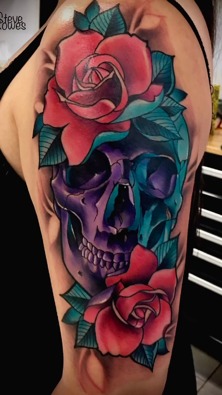 Tattoo by @steverowes — neo_traditional, realism