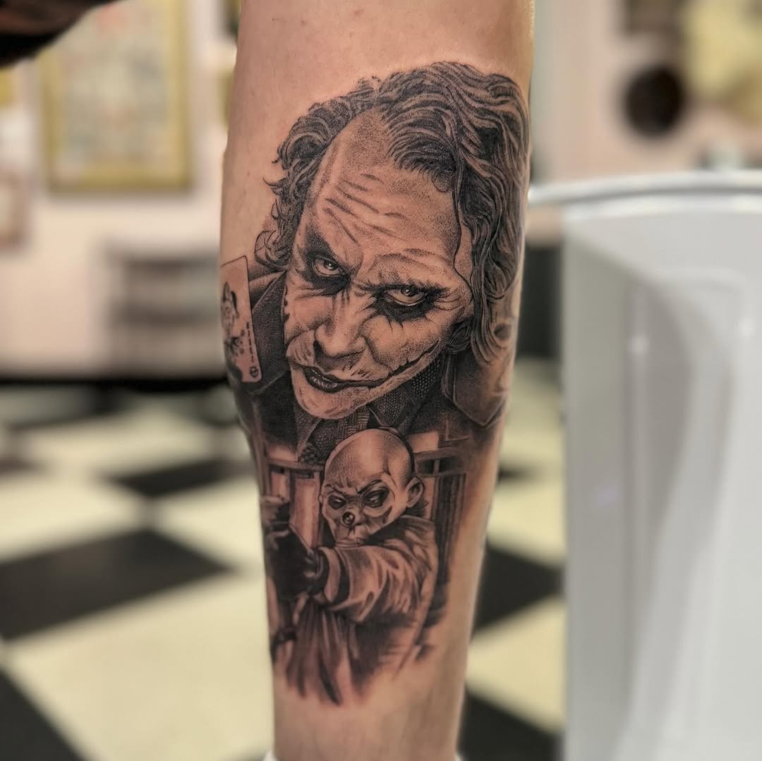 Tattoo by @zacharyktattoos โ realism, black_and_grey