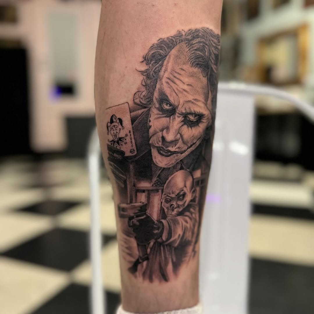 Tattoo by @zacharyktattoos โ realism, black_and_grey
