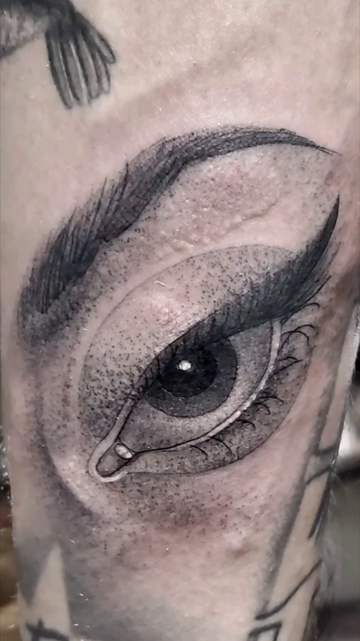 Tattoo by @rexroxwell — realism, black_and_grey