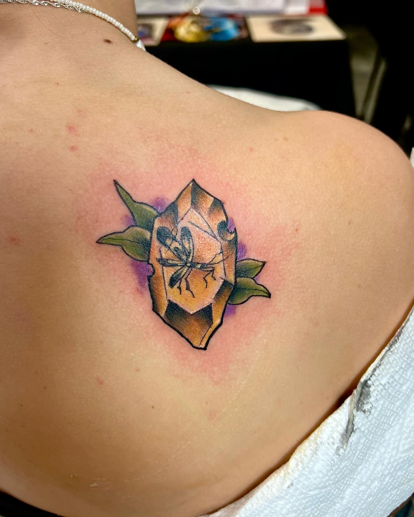 Tattoo by @jeffobrientattoos — new_school, watercolor