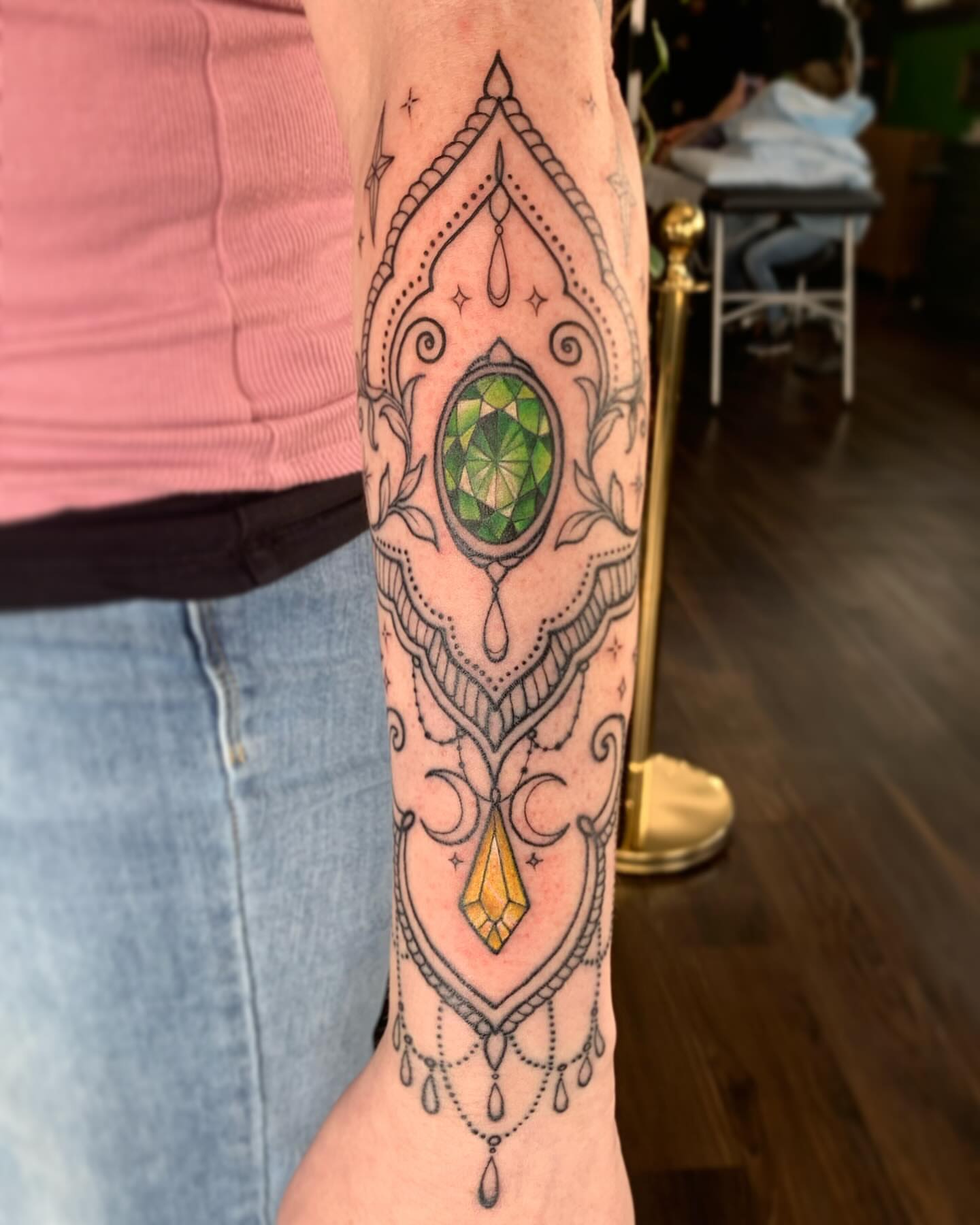 Tattoo by @ldayvee — geometric, ornamental