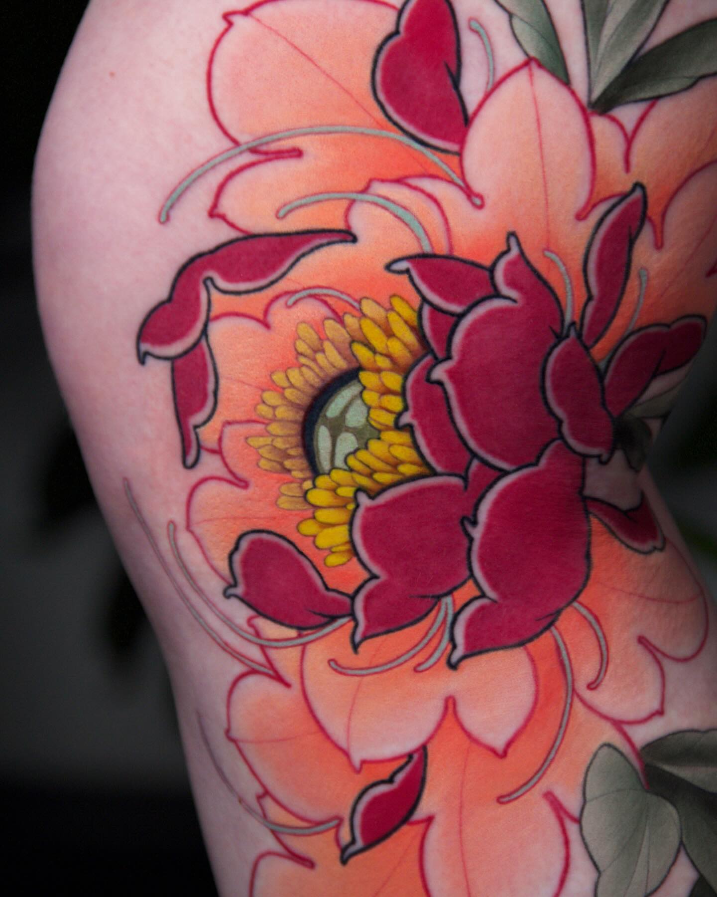 Tattoo by @annineva — japanese_irezumi
