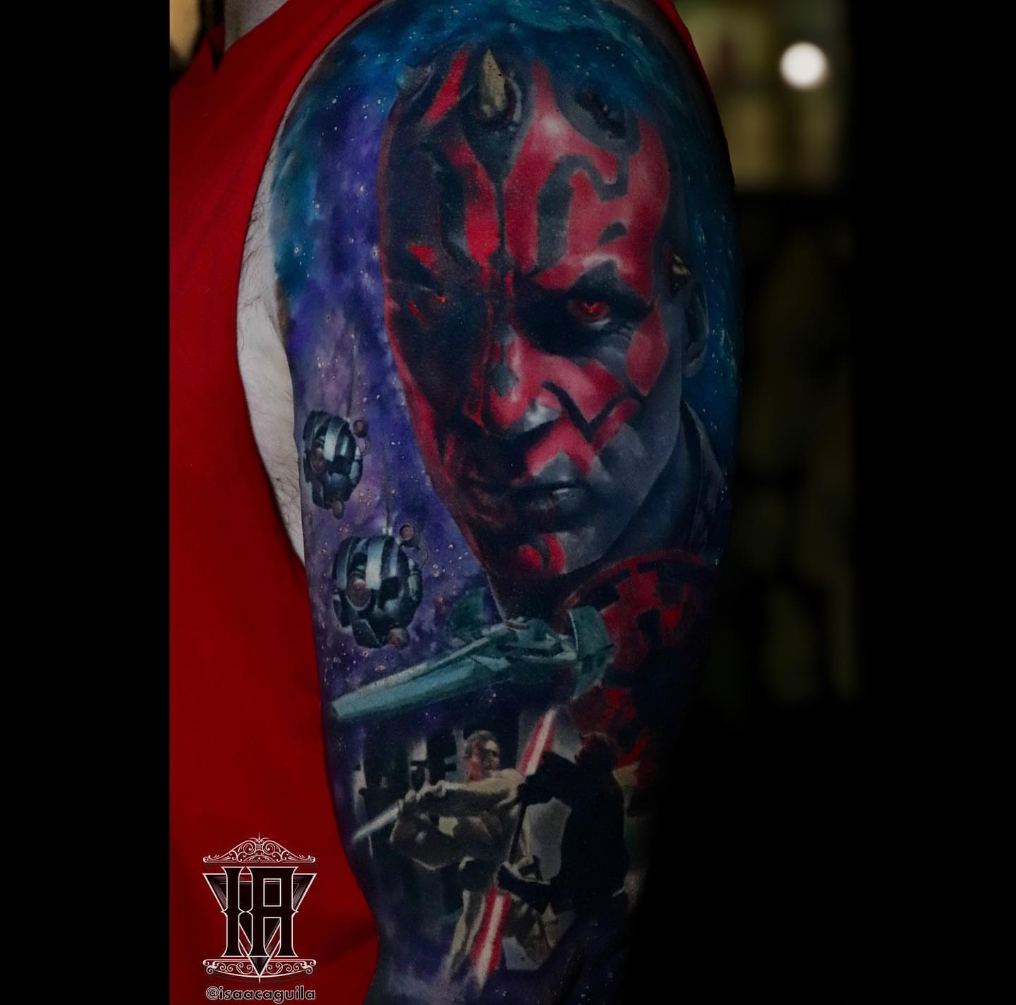 Tattoo by @isaacaguila โ realism, dark_realism