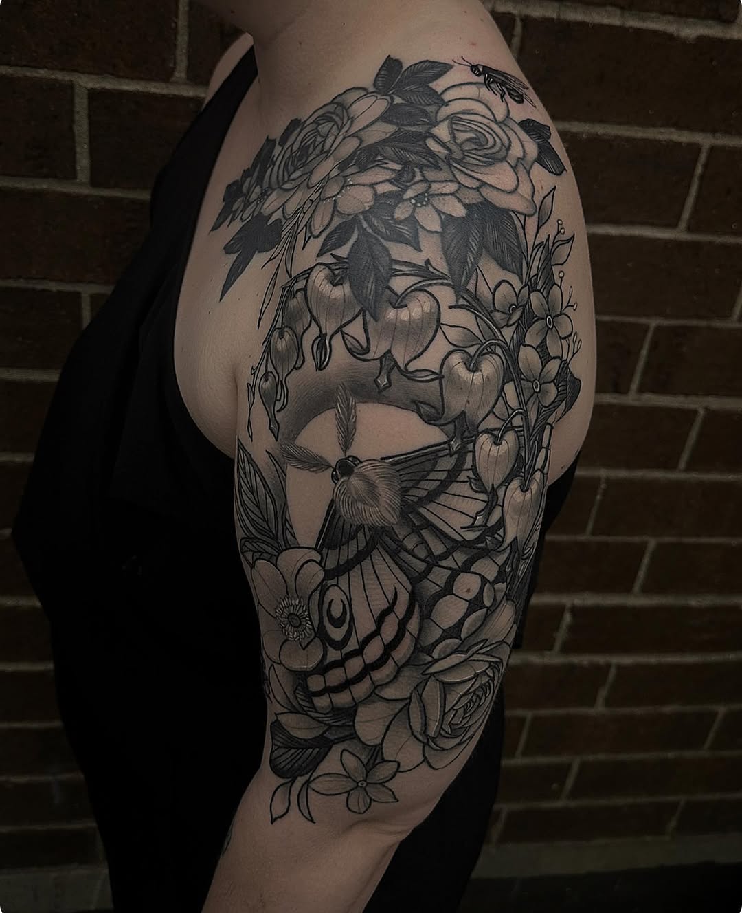 Tattoo by @javierrivera_tattoos — black_and_grey, realism