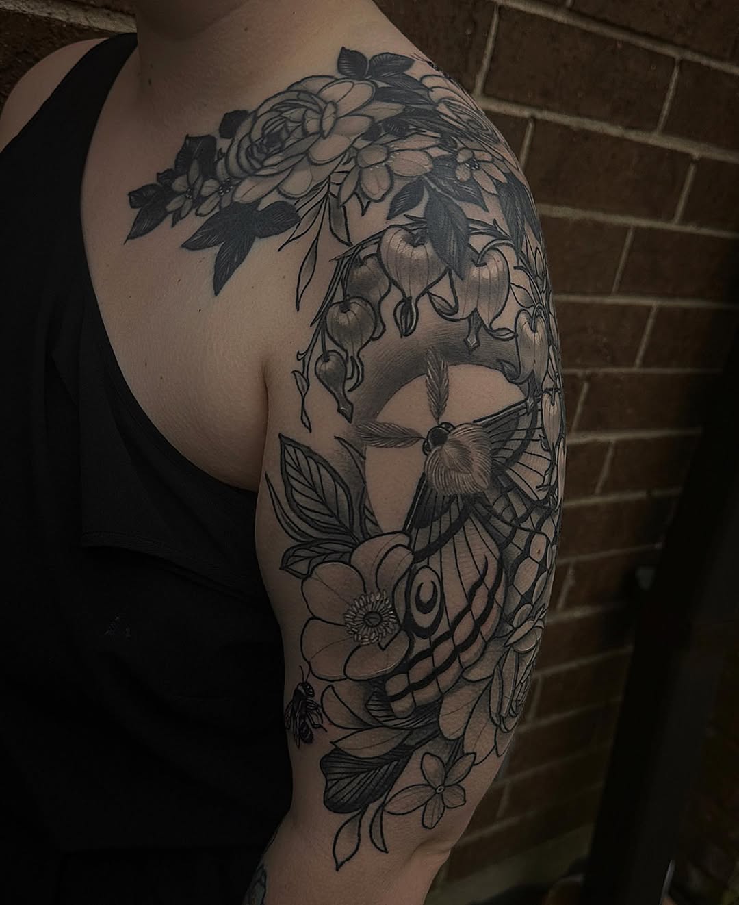 Tattoo by @javierrivera_tattoos — black_and_grey, realism