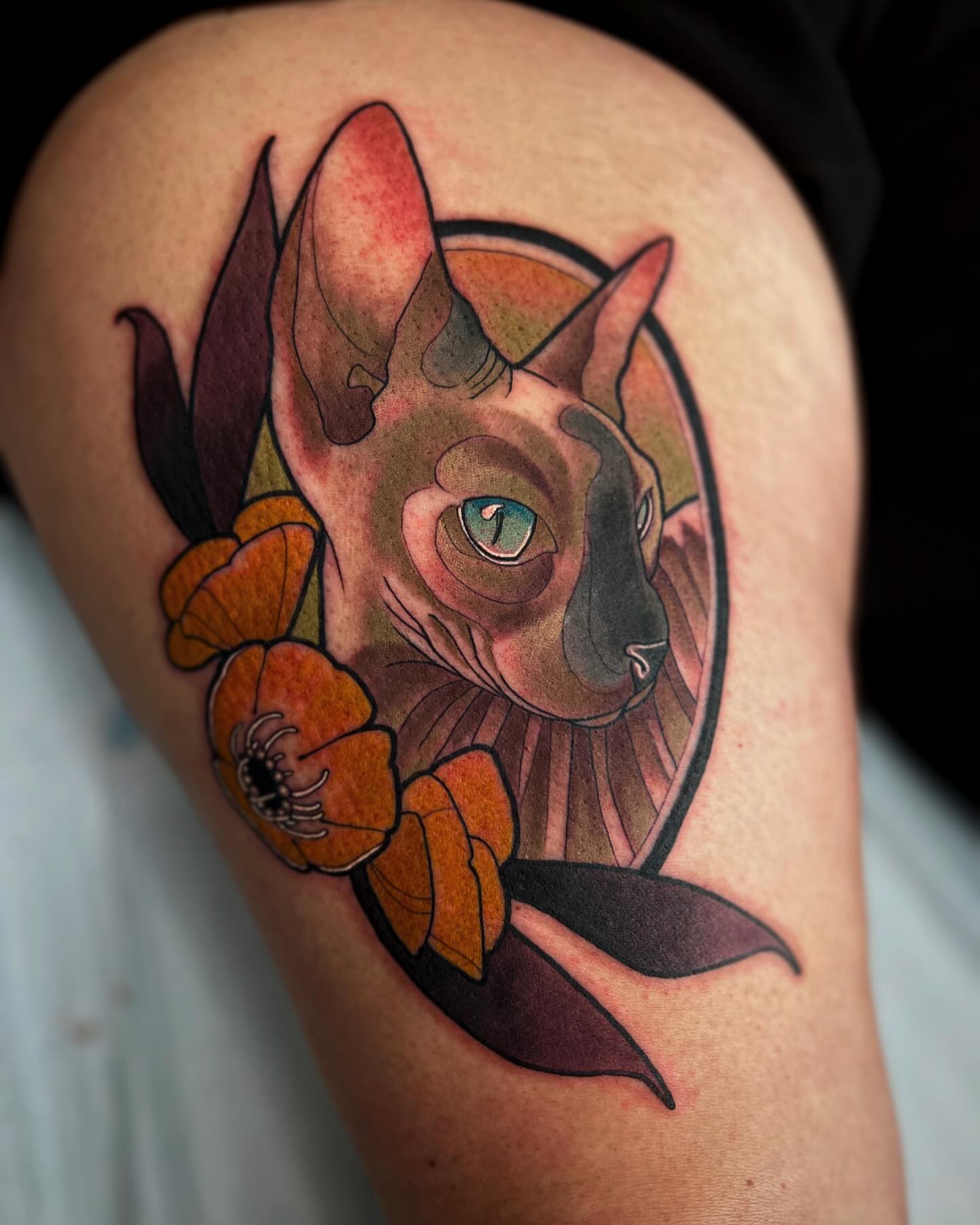 Tattoo by @brandonbadluck — realism