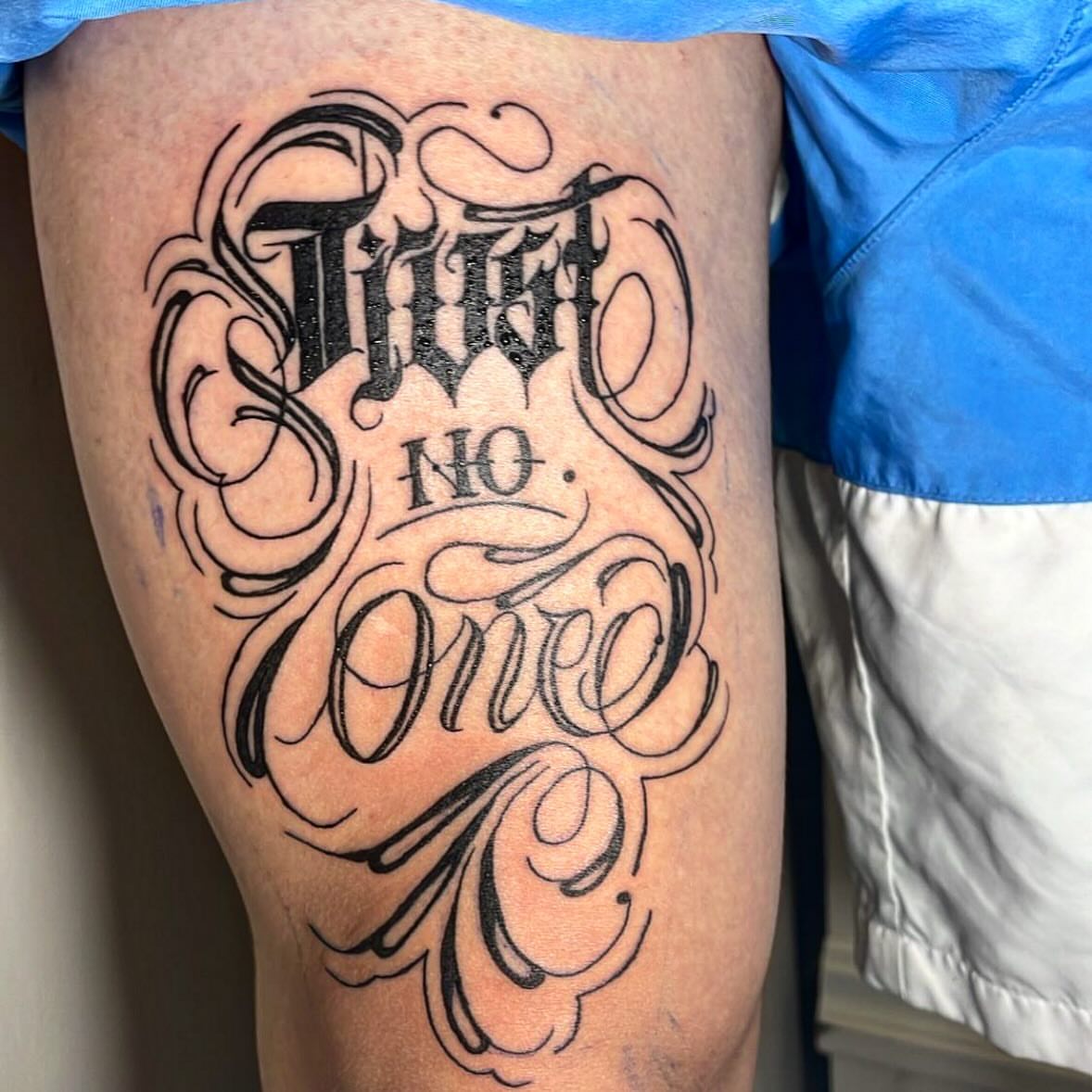 Tattoo by @nicoink._ — lettering_script
