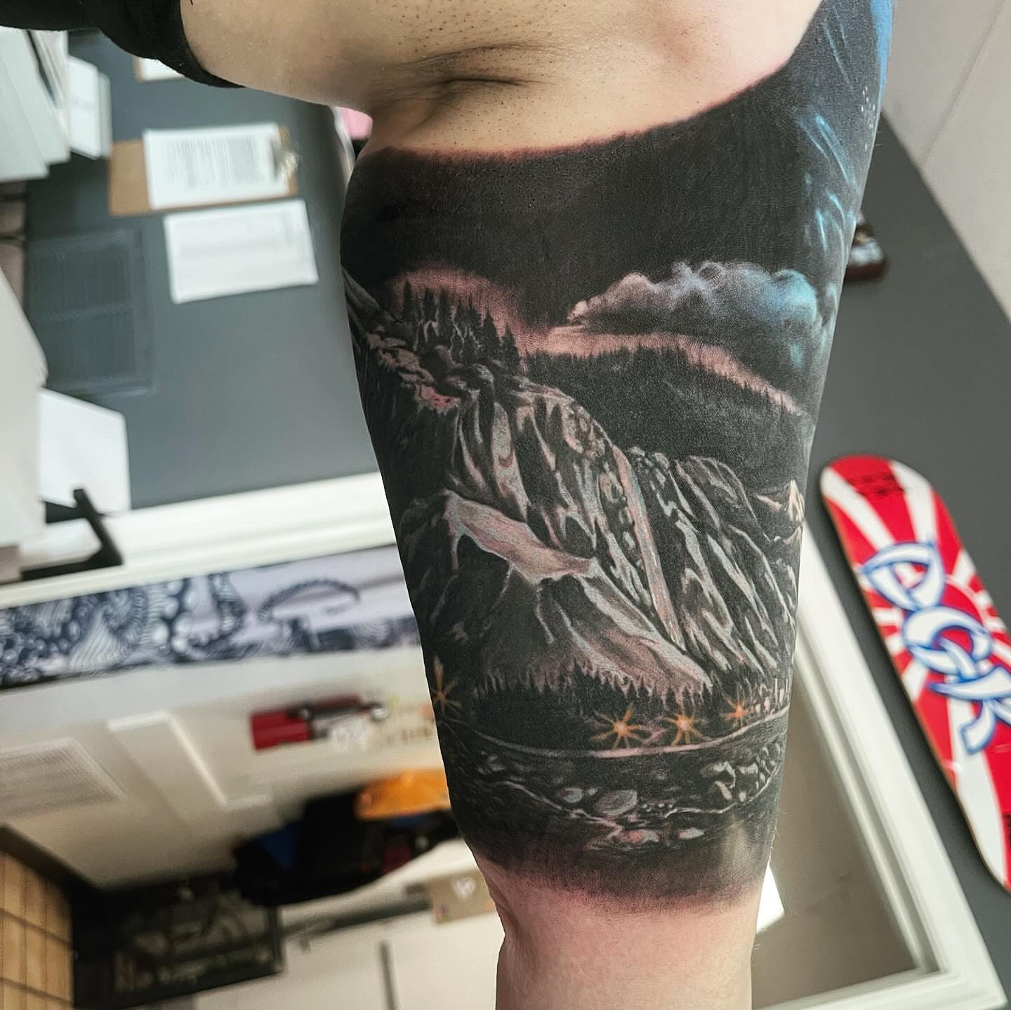 Tattoo by @abnormega_tattooartist — dark_realism, realism