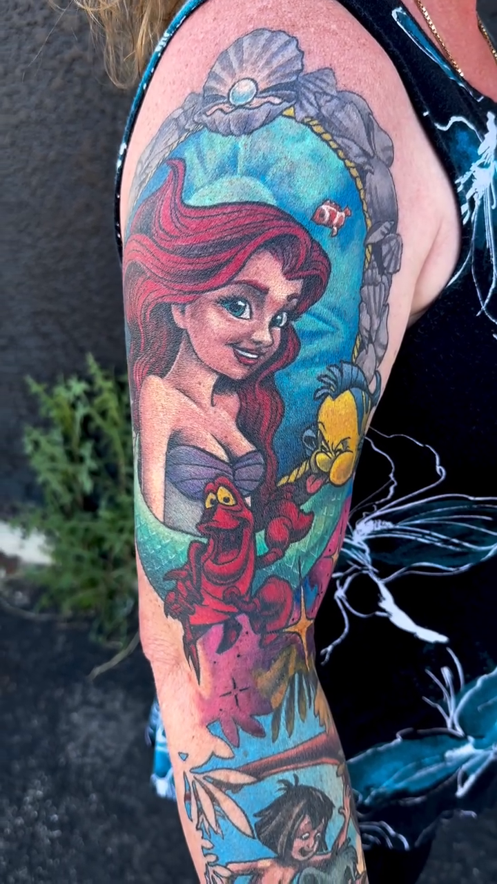 Tattoo by @inkplug__higherlevel — new_school, anime