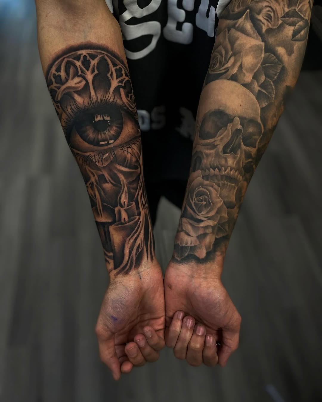 Tattoo by @tatts_by_ant — realism, black_and_grey
