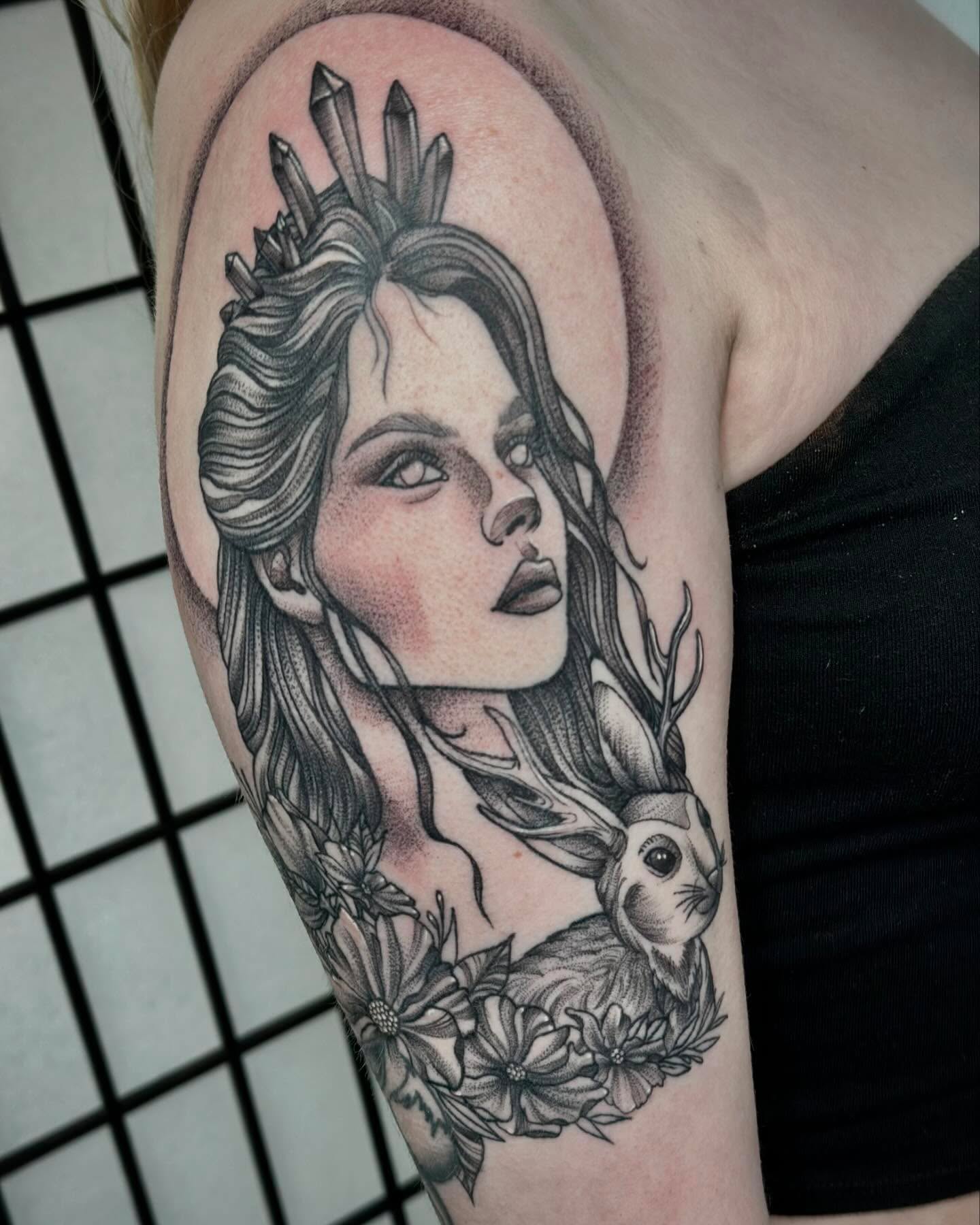 Tattoo by @han_vertal_ink — black_and_grey, realism