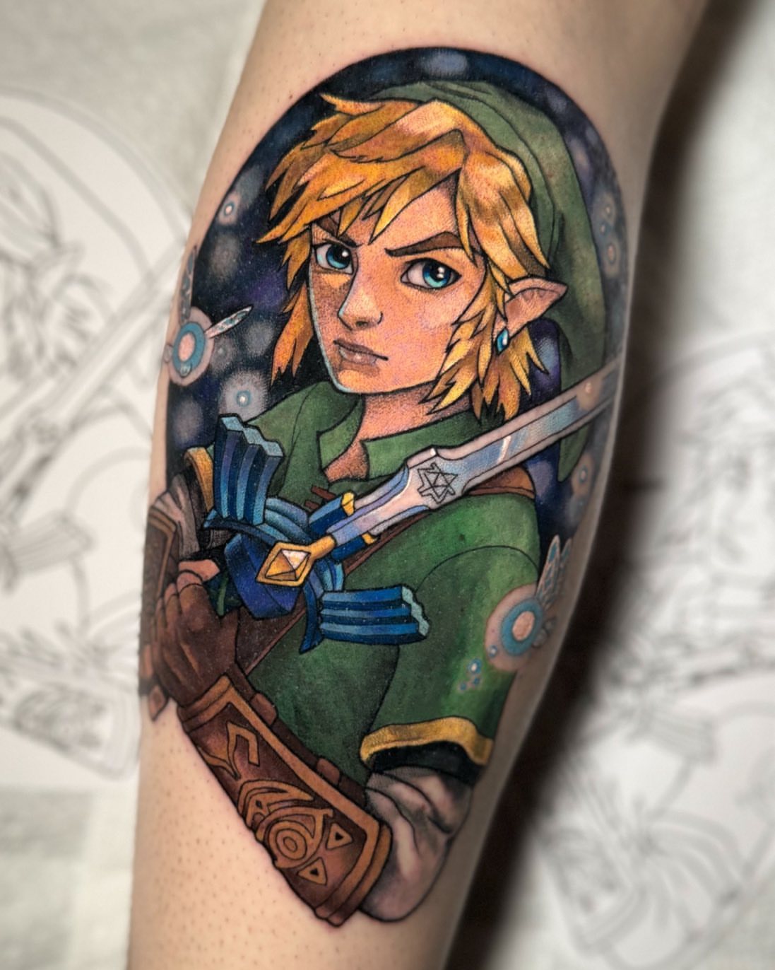 Tattoo by @gracietattoos β anime