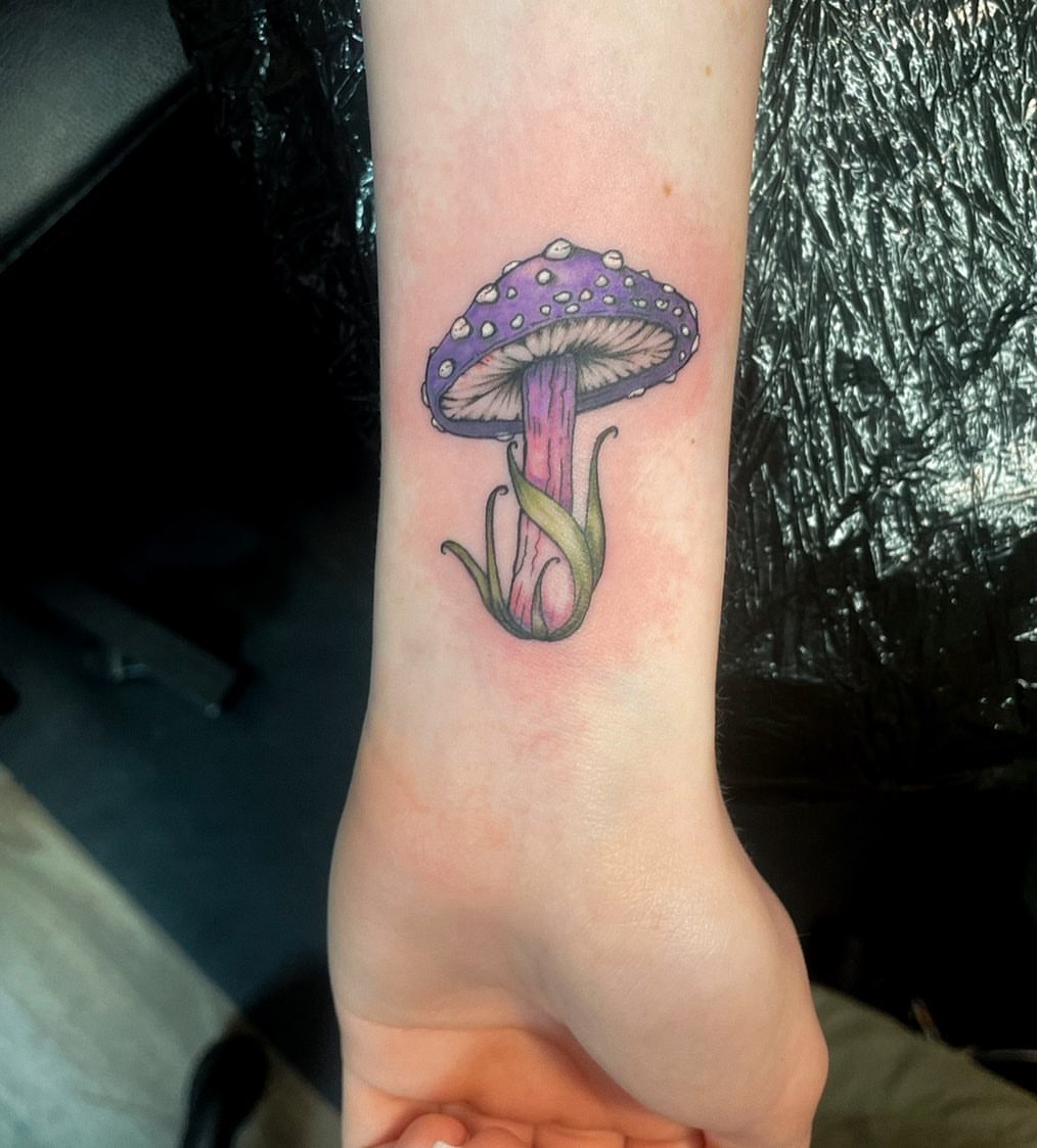 Tattoo by @allieruck_tattoos — dotwork