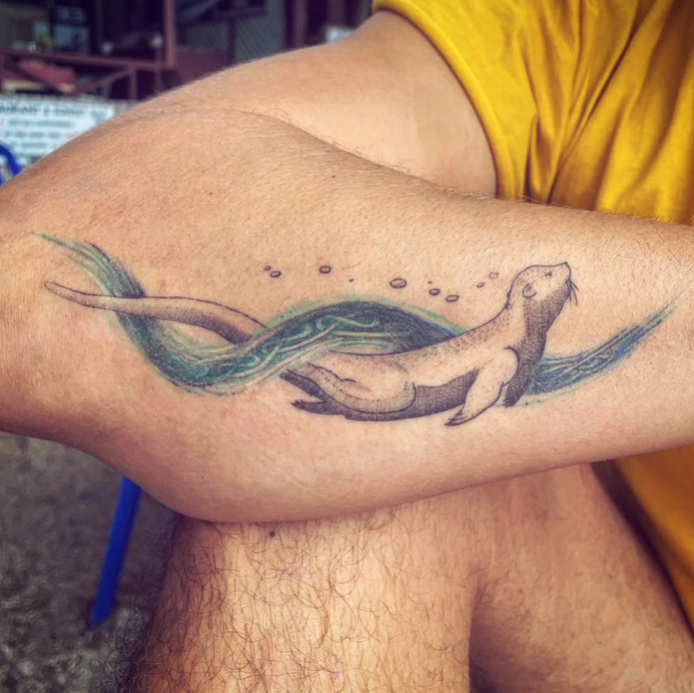 Tattoo by @blauinks โ realism
